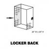 Wire Mesh Storage Locker - Add On